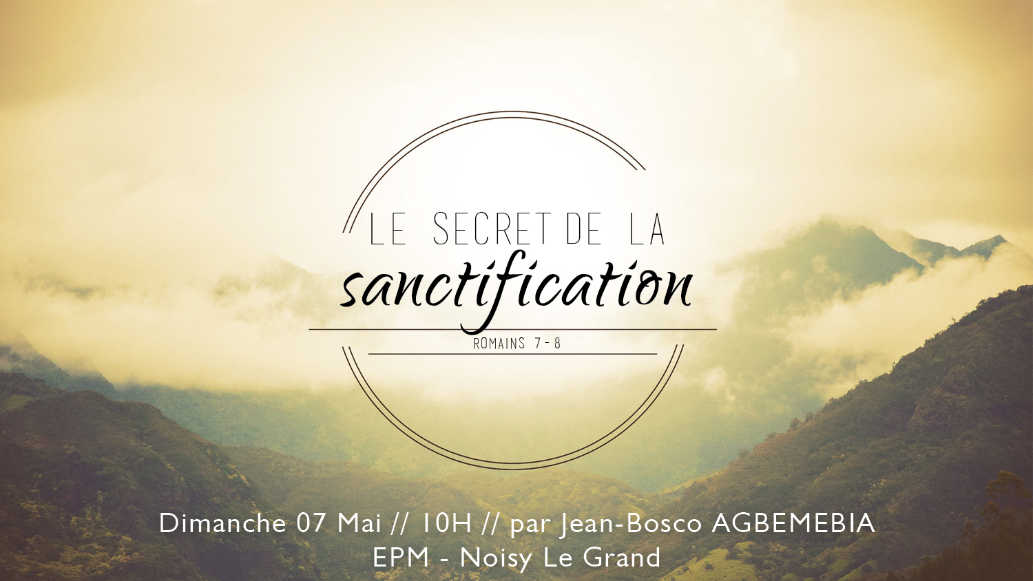 Le secretdela sanctification - Romains7-8