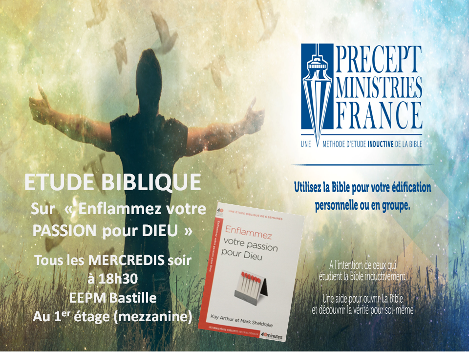 Affiche Passion pour DIEU avril 2018